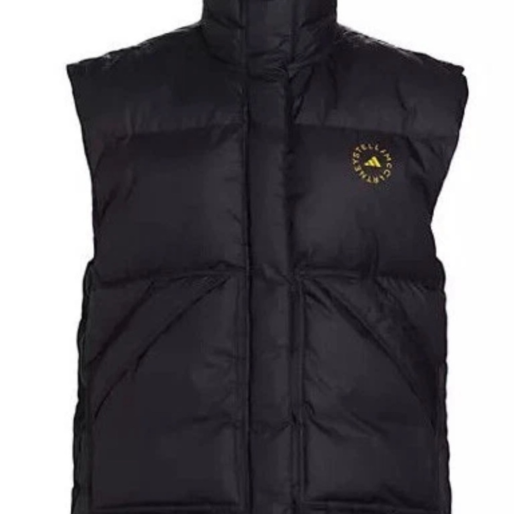 Adidas by Stella McCartney Black Puffer Vest - Picture 16 of 17